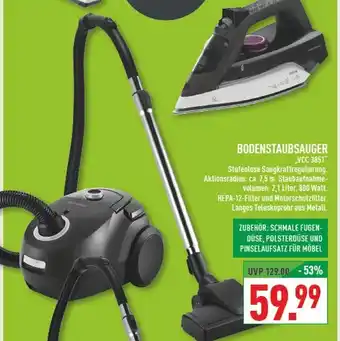 Marktkauf Bodenstaubsauger vcc 3851 Angebot
