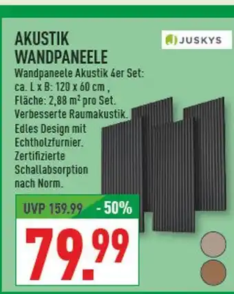 Marktkauf Juskys akustik wandpaneele Angebot