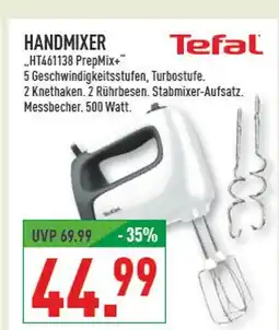 Marktkauf Tefal handmixer ht461138 prepmix+ Angebot