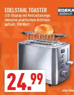 Marktkauf Edeka zuhause edelstahl toaster Angebot