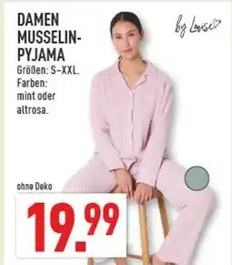 Marktkauf Damen musselin-pyjama Angebot
