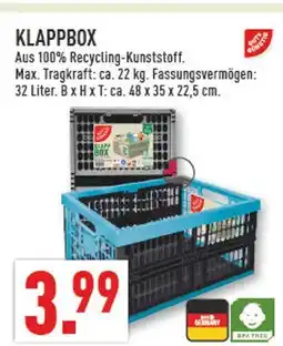 Marktkauf Klappbox Angebot