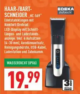 Marktkauf Edeka zuhause haar-/bartschneider „hc-569“ Angebot