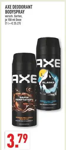 Marktkauf Axe dark temptation deodorant bodyspray Angebot