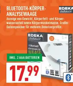 Marktkauf Edeka zuhause bluetooth-körper-analysewaage Angebot