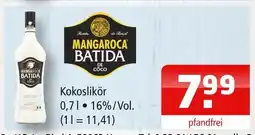 Getränke Oase Mangaroca batida kokoslikör Angebot