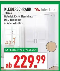 Marktkauf Inter link kleiderschrank hakon Angebot