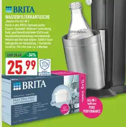 Marktkauf Brita wasserfilterkartusche maxtra pro all-in-1 Angebot