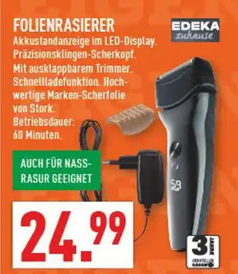 Marktkauf Edeka zuhause folienrasierer Angebot
