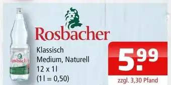 Getränke Oase Rosbacher klassisch medium naturell Angebot