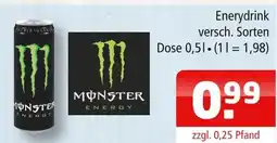 Getränke Oase Monster energy energy drink Angebot