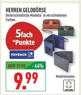 Marktkauf Herren geldbörse Angebot