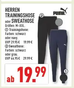 Marktkauf Puma herren trainingshose Angebot