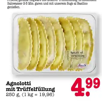 E-Center Agnolotti mit trüffelfüllung Angebot