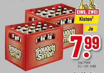 trinkgut Traugott simon kiste bier Angebot
