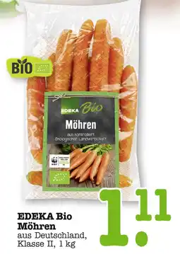 E-Center Edeka bio möhren Angebot