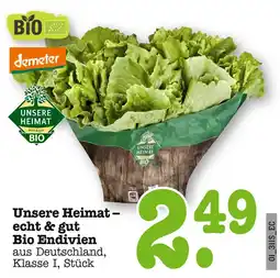 E-Center Unsere heimat bio endivien Angebot