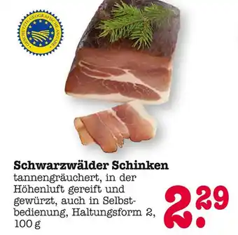 E-Center Schwarzwälder schinken Angebot