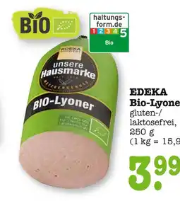 E-Center Edeka bio-lyoner Angebot