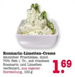 E-Center Rosmarin-limetten-creme Angebot
