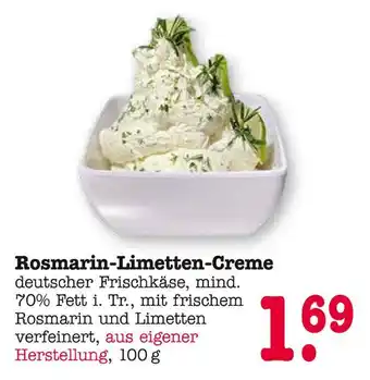 E-Center Rosmarin-limetten-creme Angebot