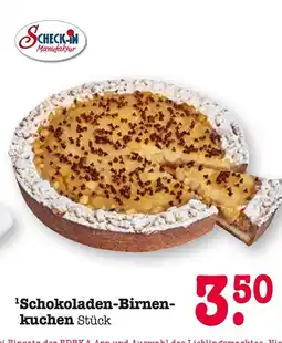 E-Center Scheck-in manufaktur schokoladen-birnenkuchen Angebot