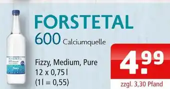 Getränke Oase Forstetal 600 calciumquelle fizzy Angebot