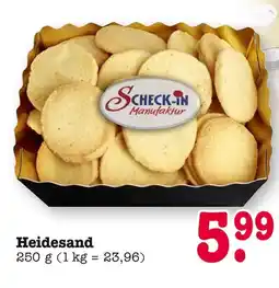 E-Center Scheck-in manufaktur heidesand Angebot