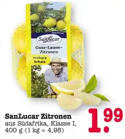E-Center Sanlucar zitronen Angebot