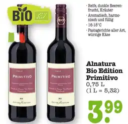 E-Center Alnatura bio edition primitivo Angebot