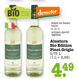 E-Center Alnatura bio edition pinot grigio Angebot