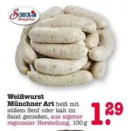 E-Center Scheck-in manufaktur weißwurst münchner art Angebot