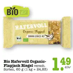 E-Center Hafervoll organic-flapjack riegel Angebot
