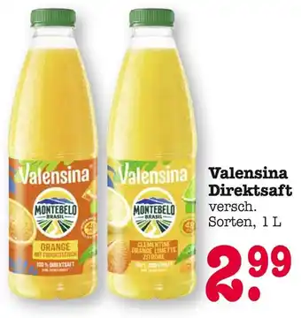 E-Center Valensina direktsaft orange Angebot
