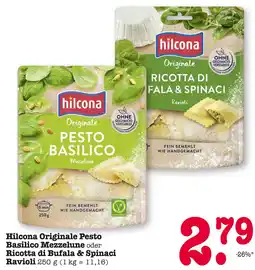 E-Center Hilcona pesto basilico mezzelune Angebot