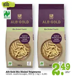E-Center Alb gold bio dinkel teigwaren Angebot