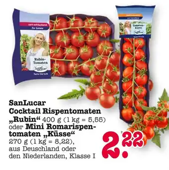 E-Center Sanlucar cocktail rispentomaten rubin Angebot