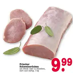 E-Center Frischer schweinerücken Angebot