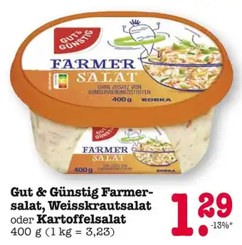 E-Center Gut & günstig farmersalat Angebot