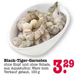 E-Center Black-tiger-garnelen Angebot