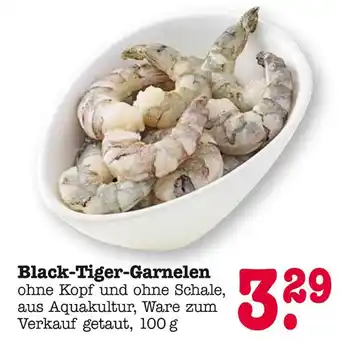 E-Center Black-tiger-garnelen Angebot