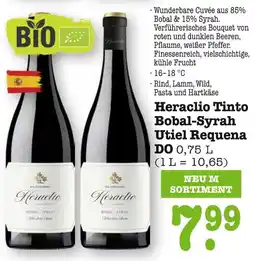 E-Center Heraclio tinto bobal-syrah utiel requena Angebot