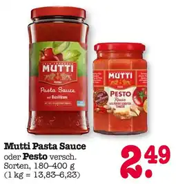 E-Center Mutti pasta sauce Angebot