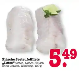E-Center Frische seeteufelfilets Angebot
