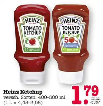 E-Center Heinz tomato ketchup Angebot