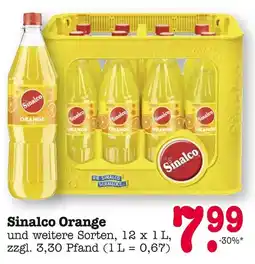 E-Center Sinalco orange Angebot