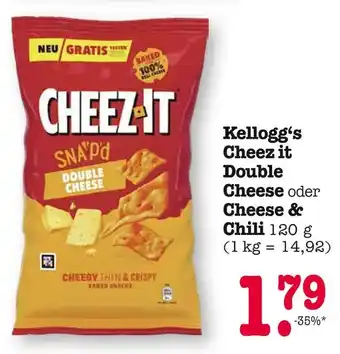 E-Center Kellogg's cheez it double cheese Angebot