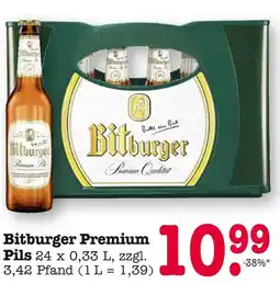 E-Center Bitburger premium pils Angebot