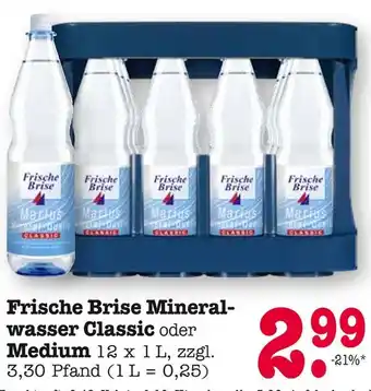 E-Center Frische brise mineralwasser classic Angebot