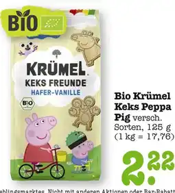E-Center Bio krümel keks peppa pig Angebot